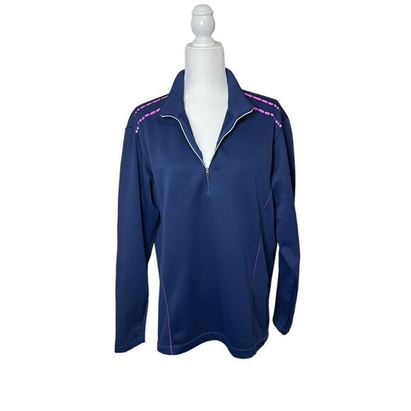 Nike Golf Therma-Fit 3/4 Zip Pullover - Picture 2 of 6